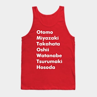 Anime Directors Tank Top